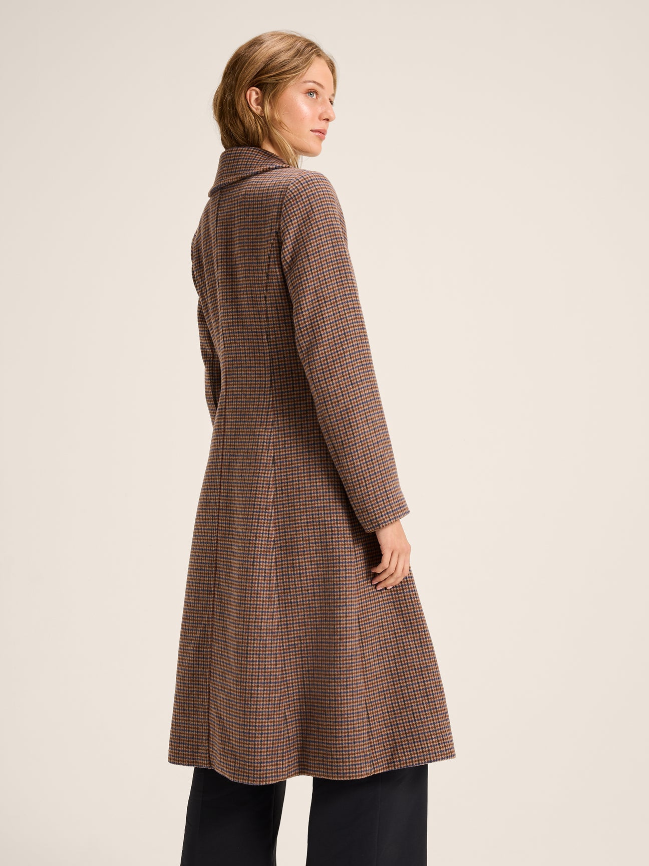 Bergman Check Coat