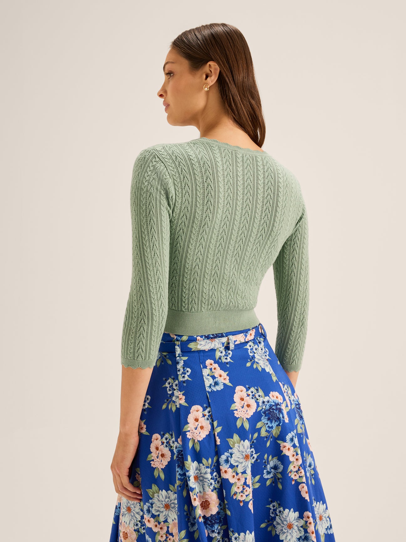 Hazel 3/4 Sleeve Cardigan