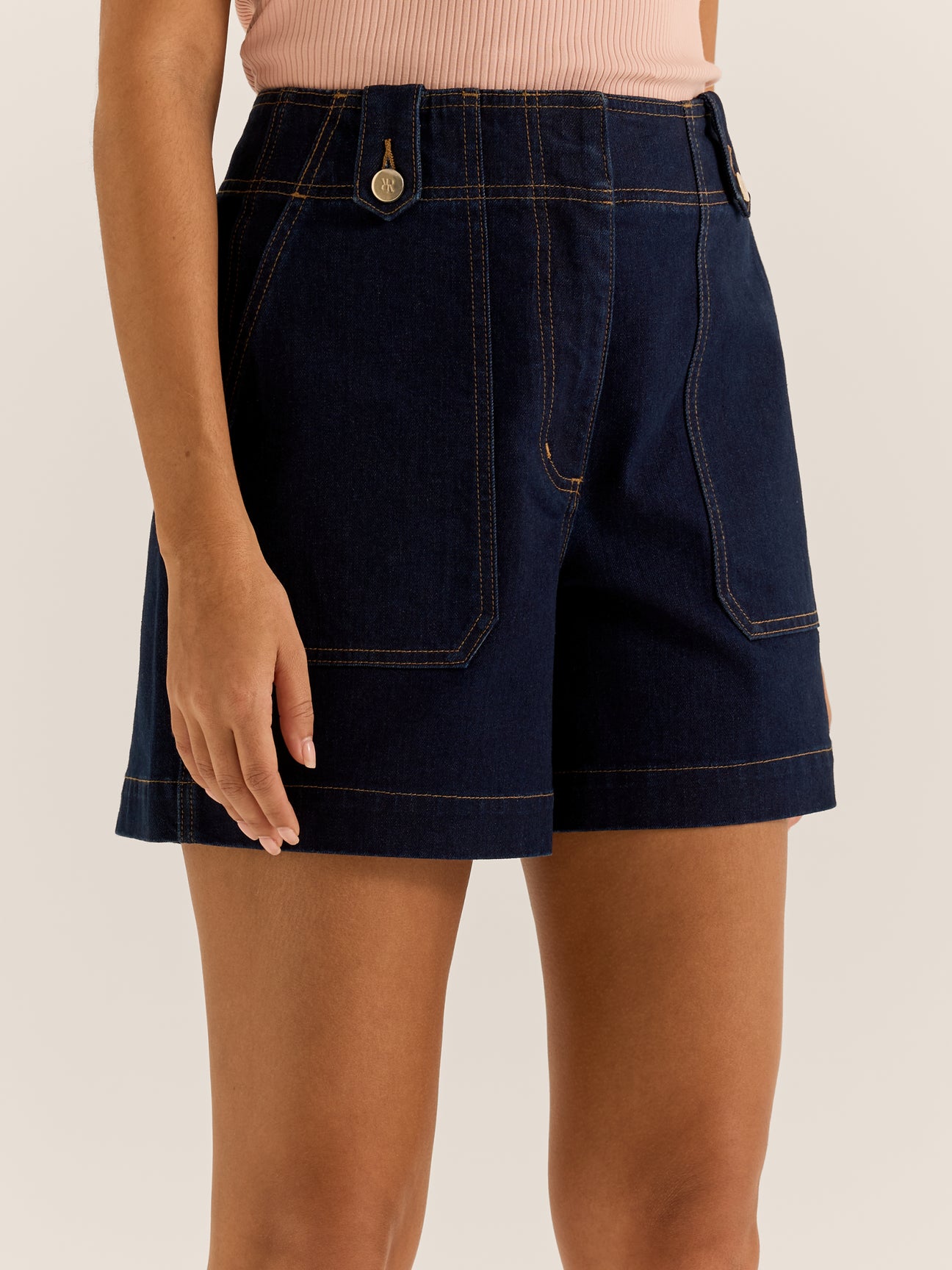 Farrah Denim Shorts