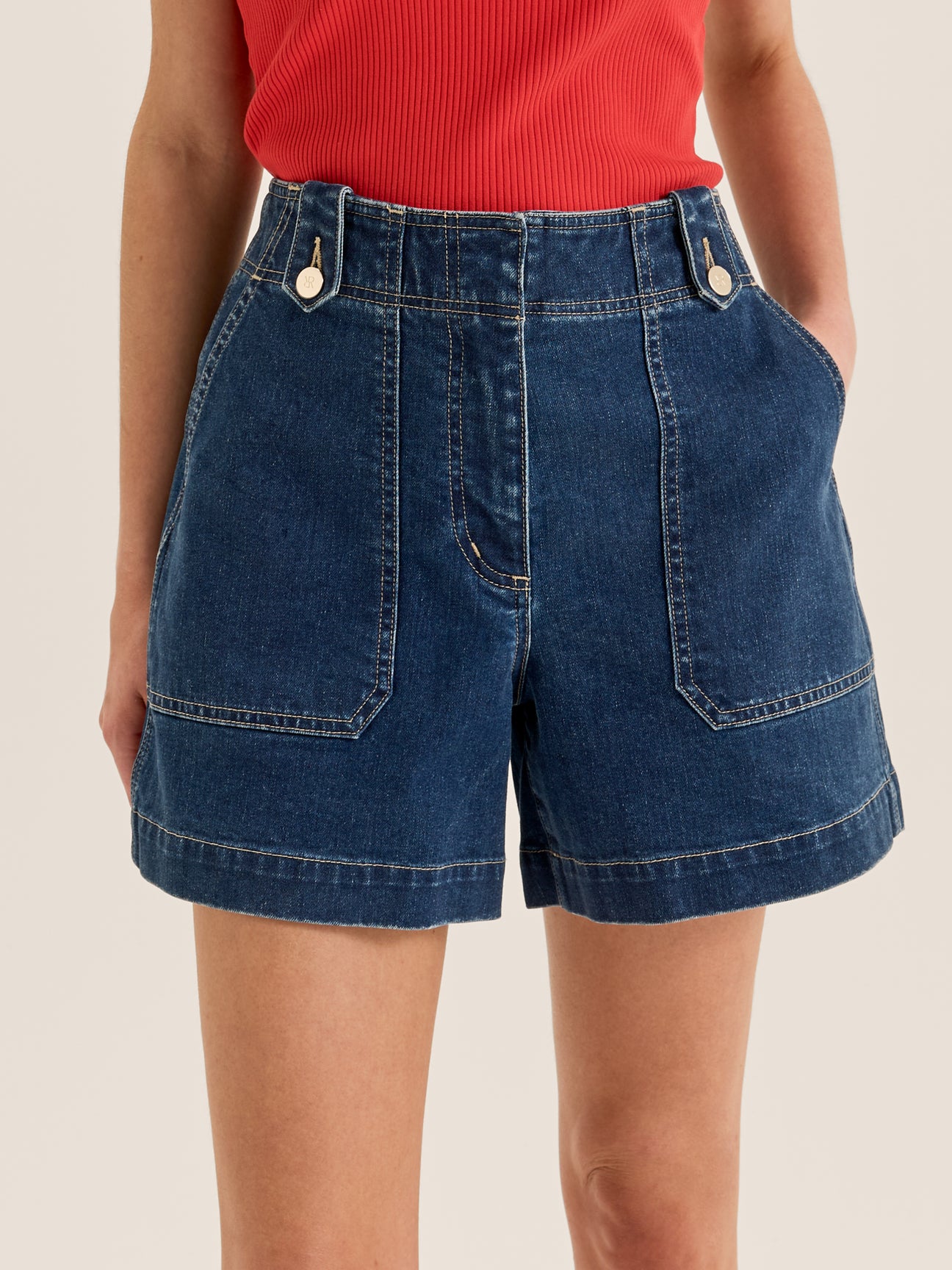 Farrah Denim Shorts