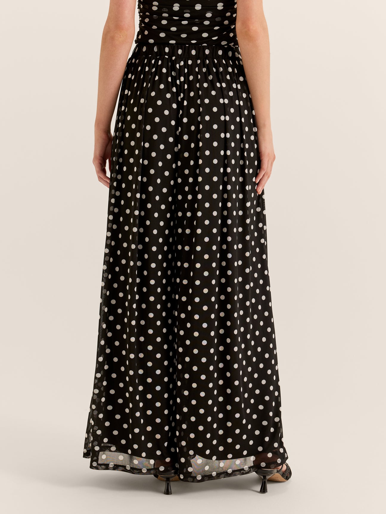 Ava Spot Mesh Pant