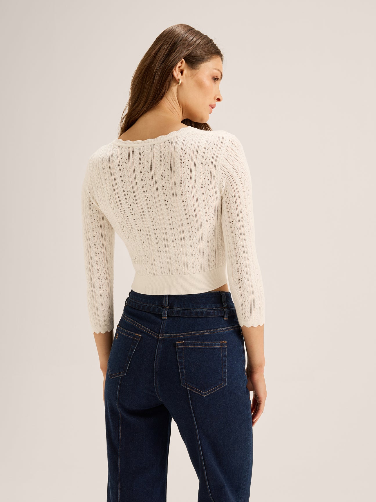 Hazel 3/4 Sleeve Cardigan