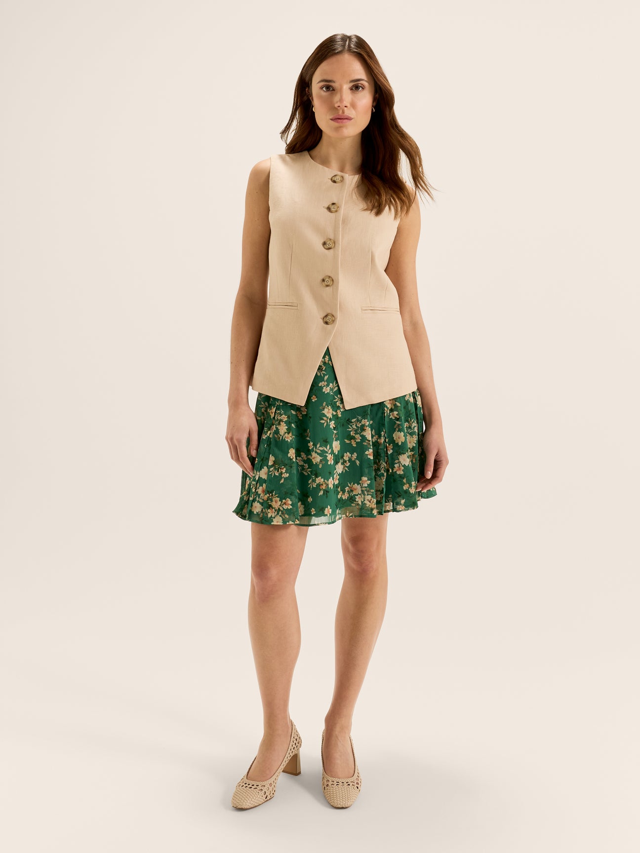 Meadows Floral Skirt