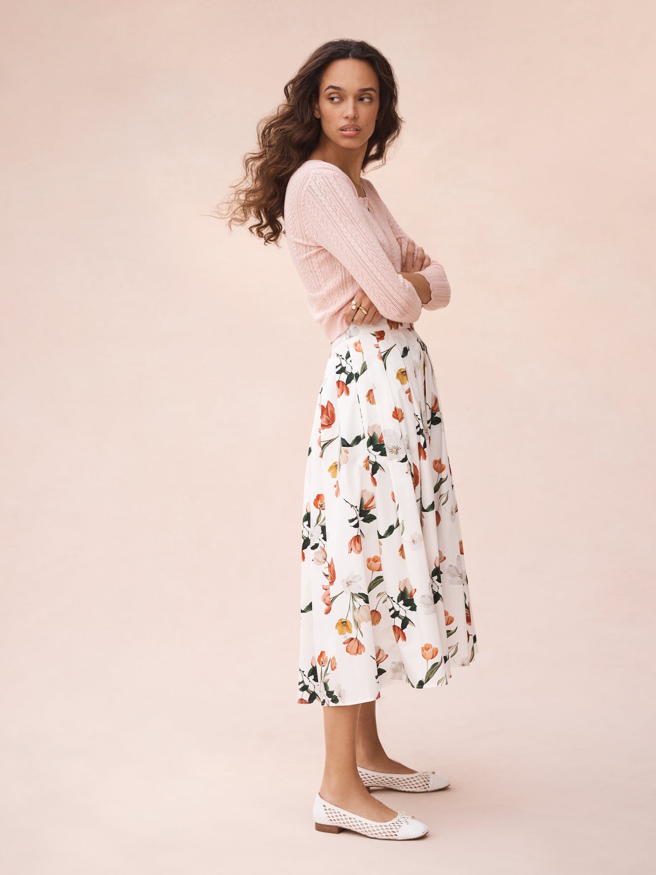 Gardenia Midi Skirt