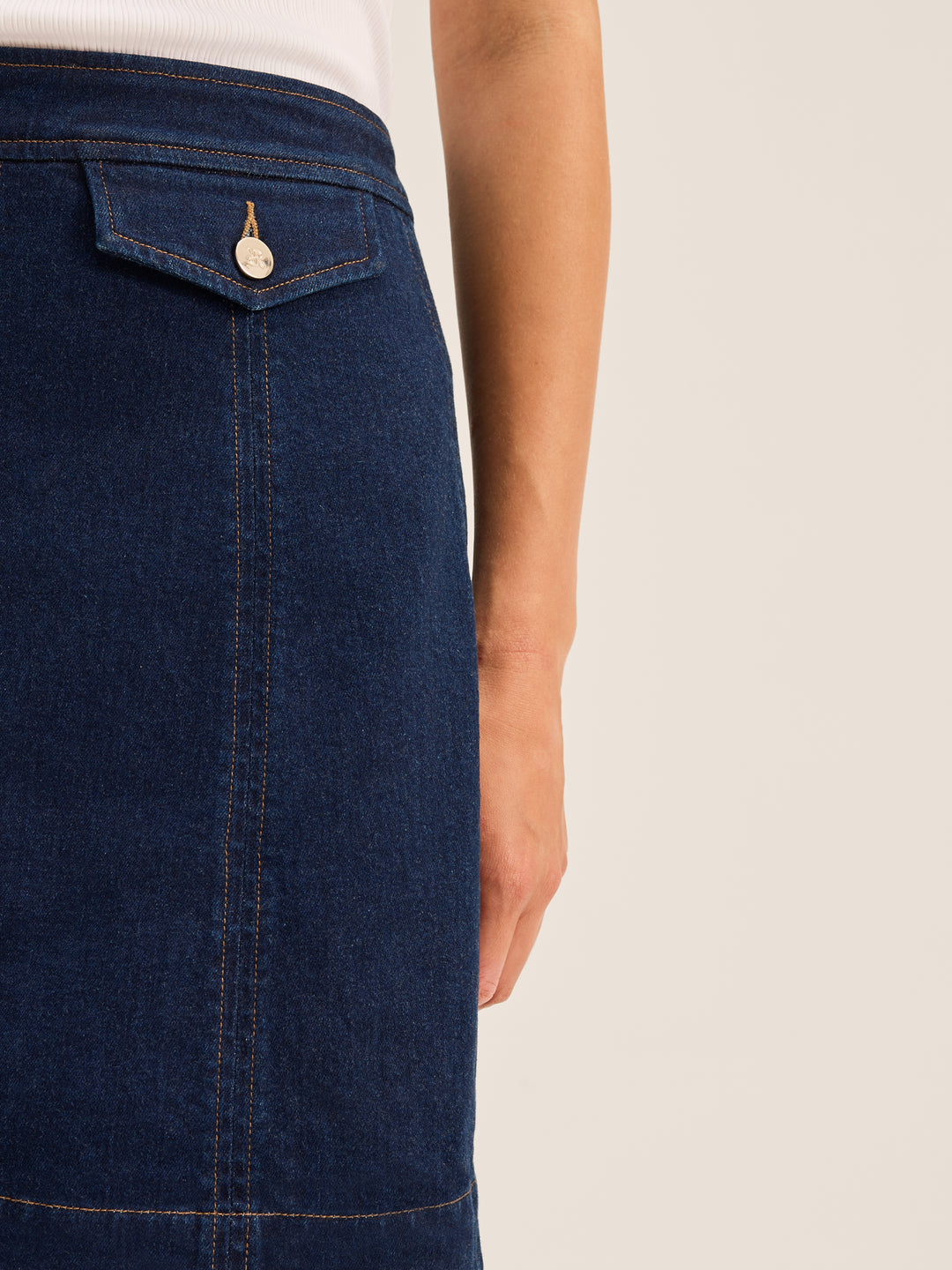 Isla Denim Mini Skirt