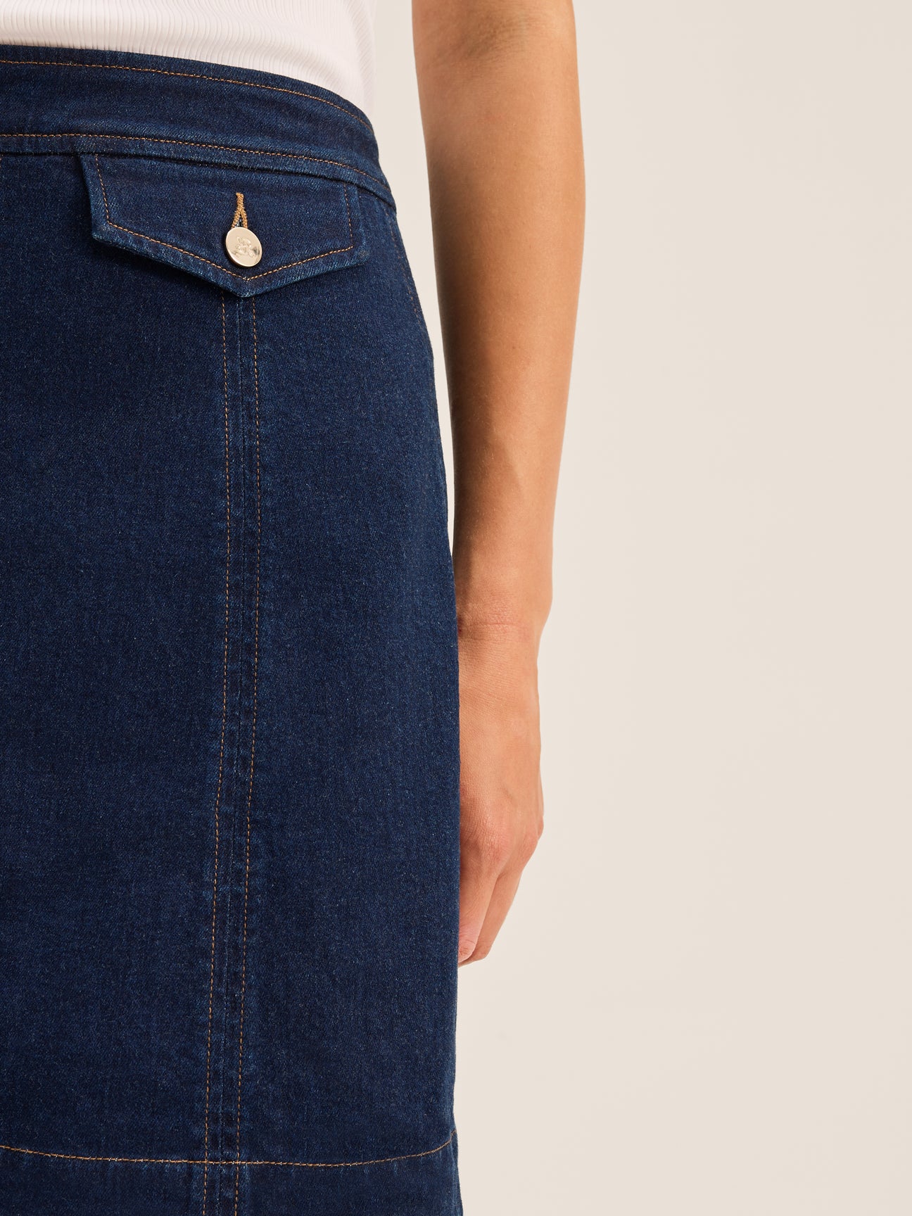 Isla Denim Mini Skirt