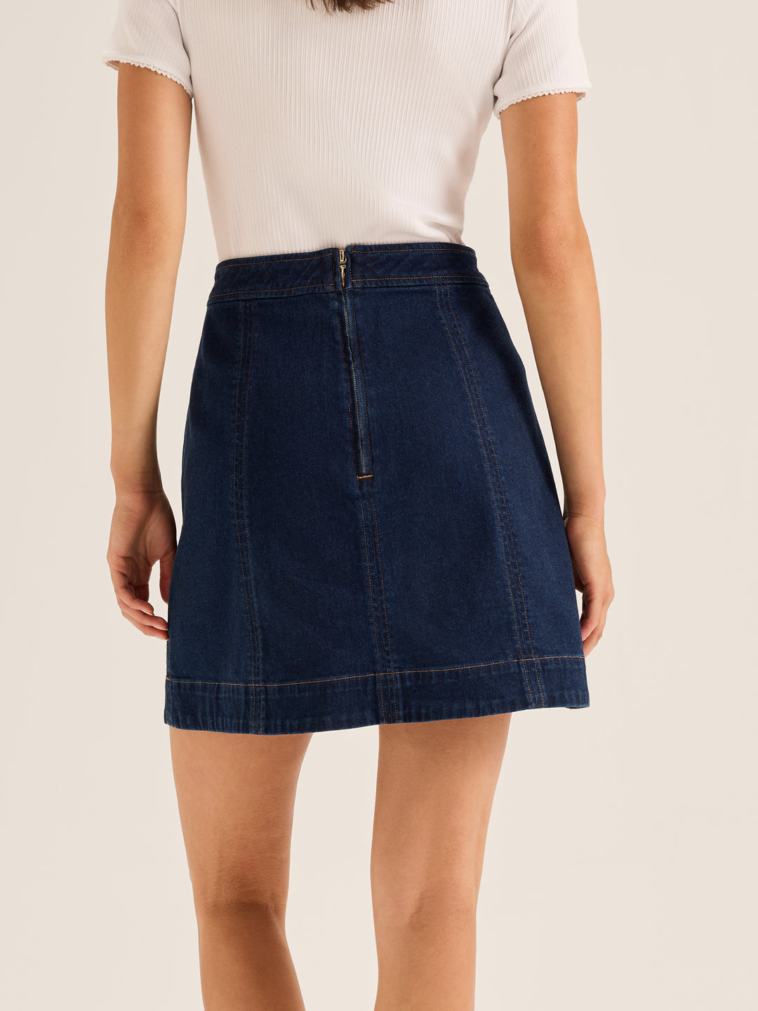 Isla Denim Mini Skirt