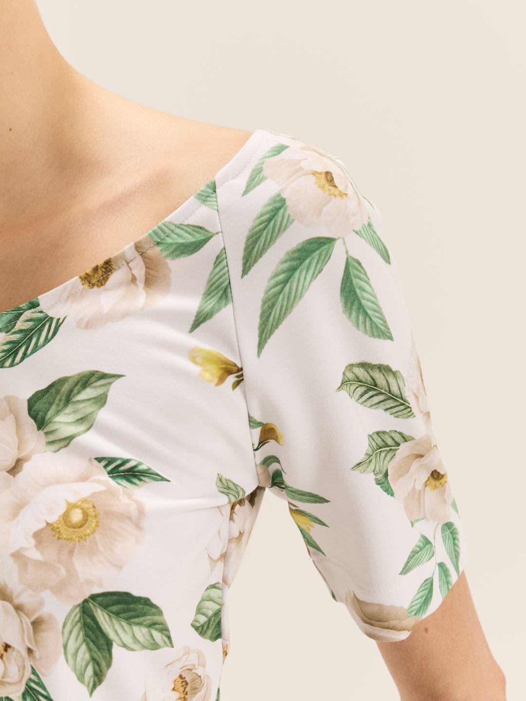 Peony Ponte Top