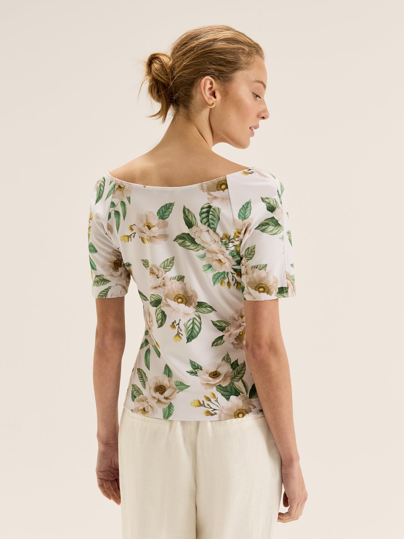 Peony Ponte Top