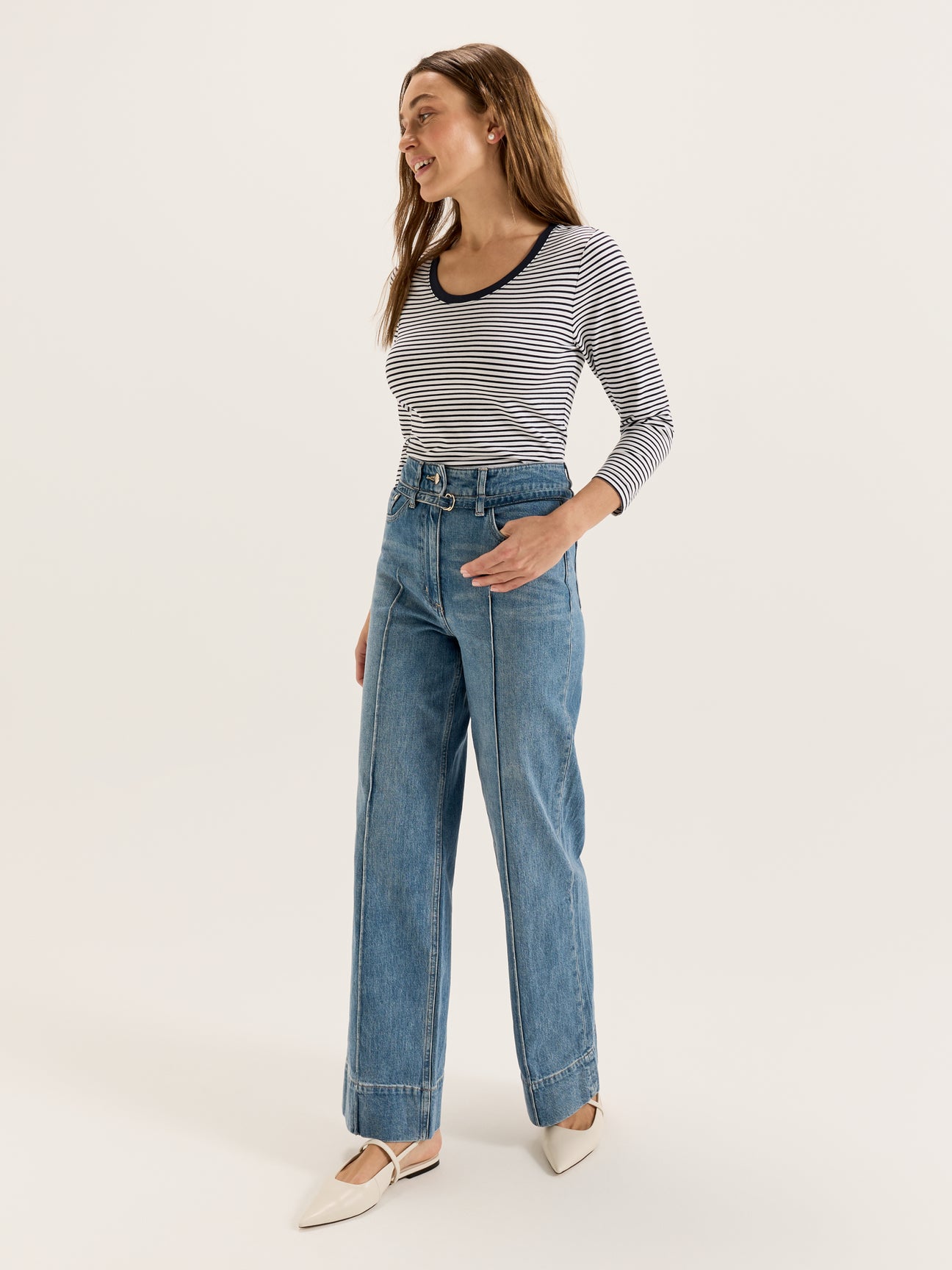 Maisey Stripe Top