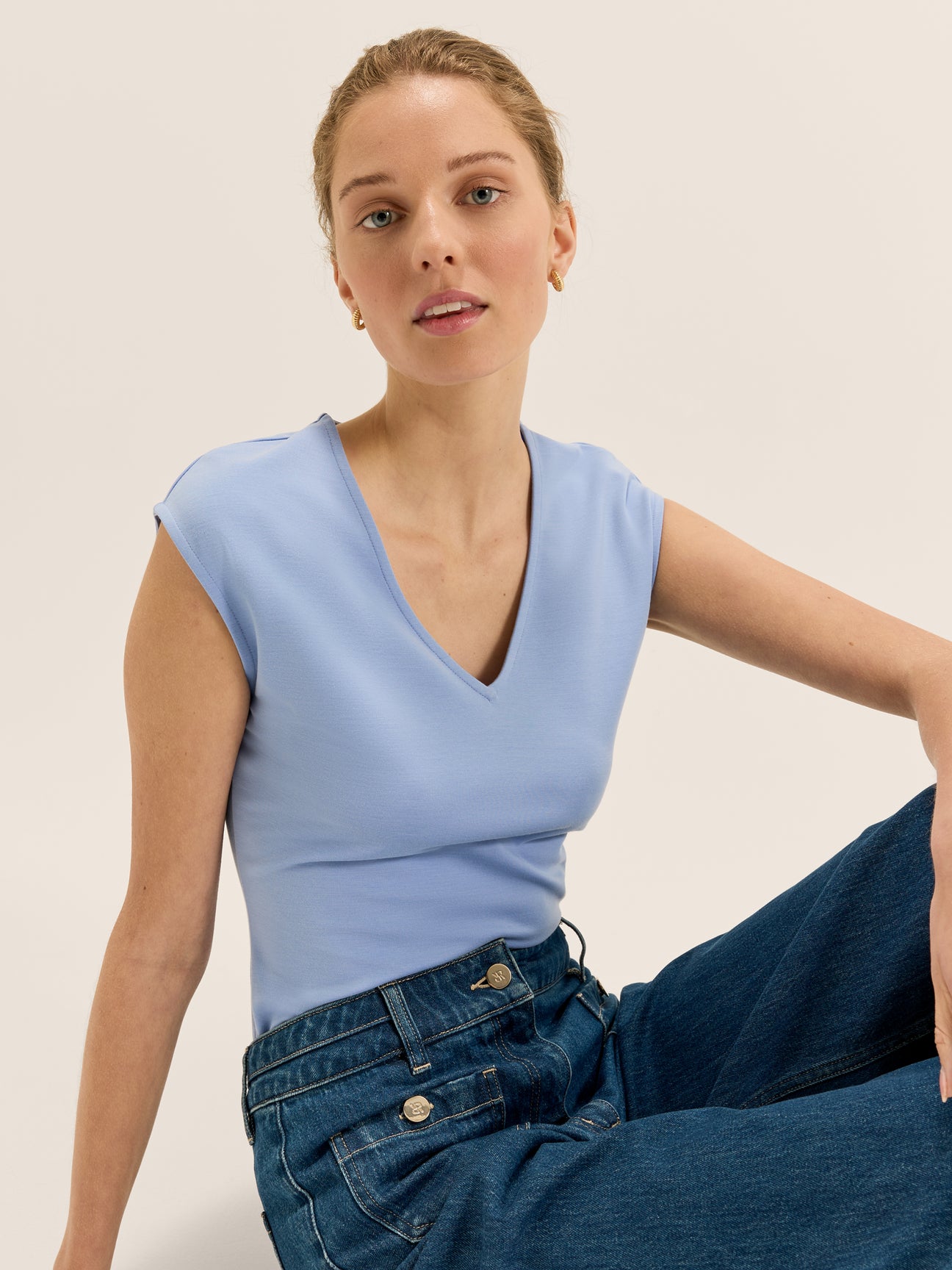 Kimora Ponte Top