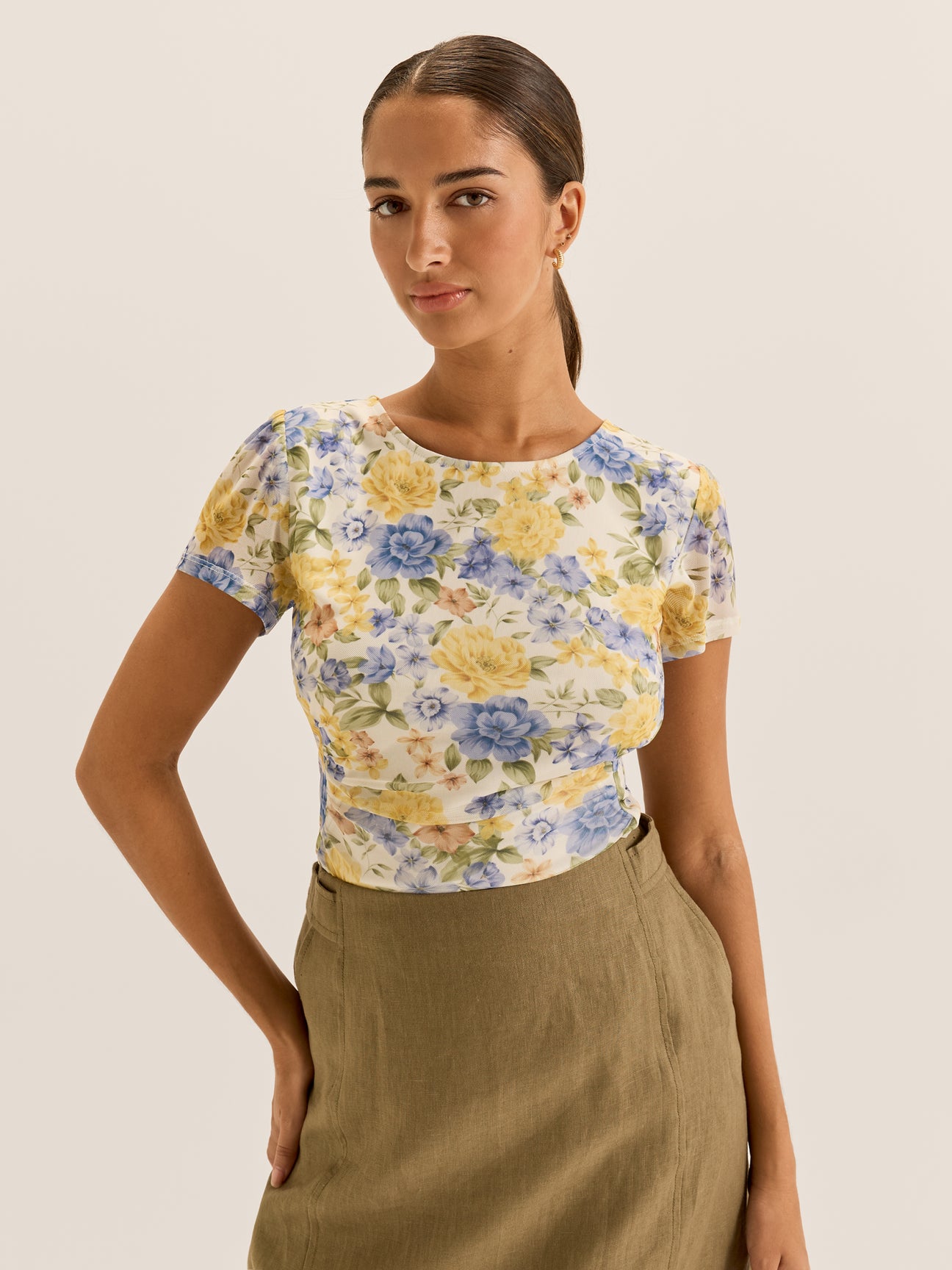 Elba Mesh Top