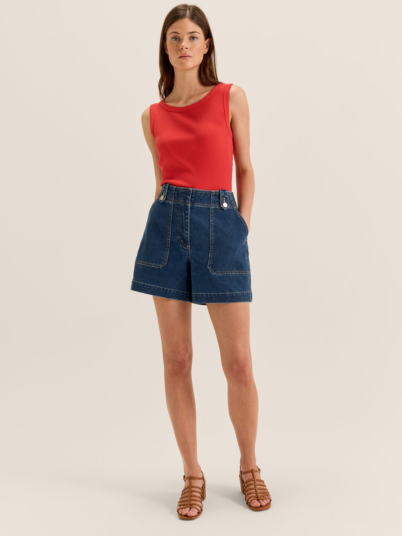 Olivia Ribbed Top