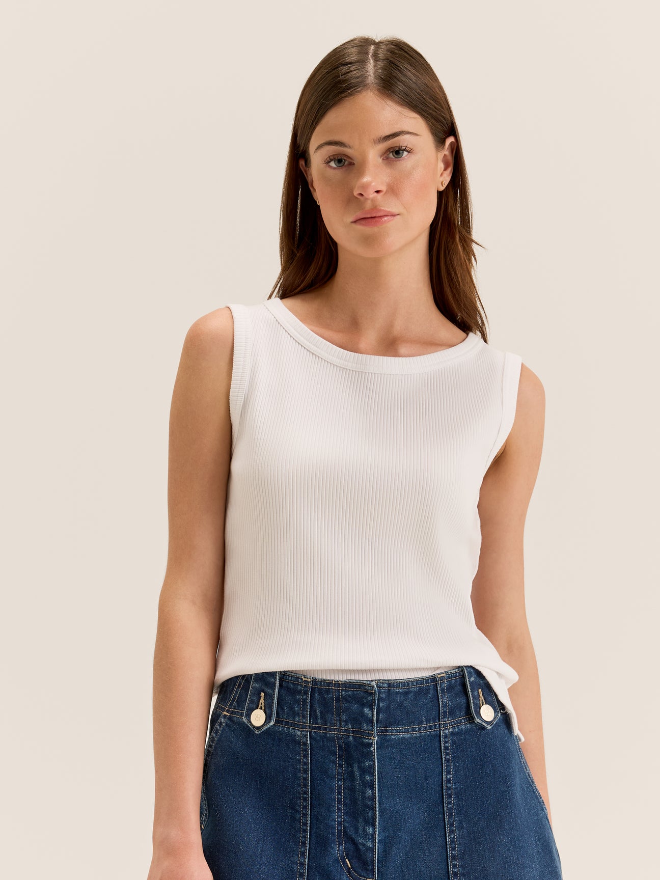 Olivia Ribbed Top