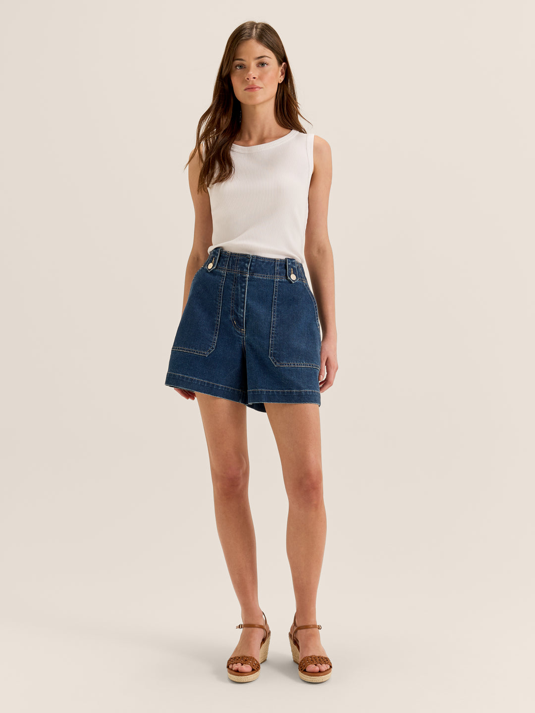 Olivia Ribbed Top