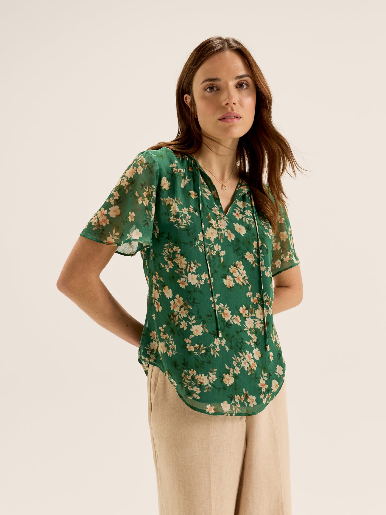 Meadows Floral Top