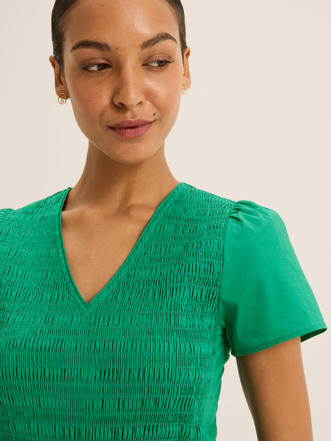 Lillie Peplum Top