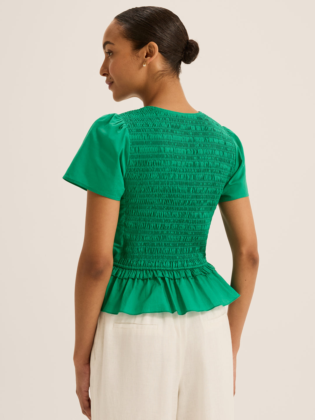 Lillie Peplum Top