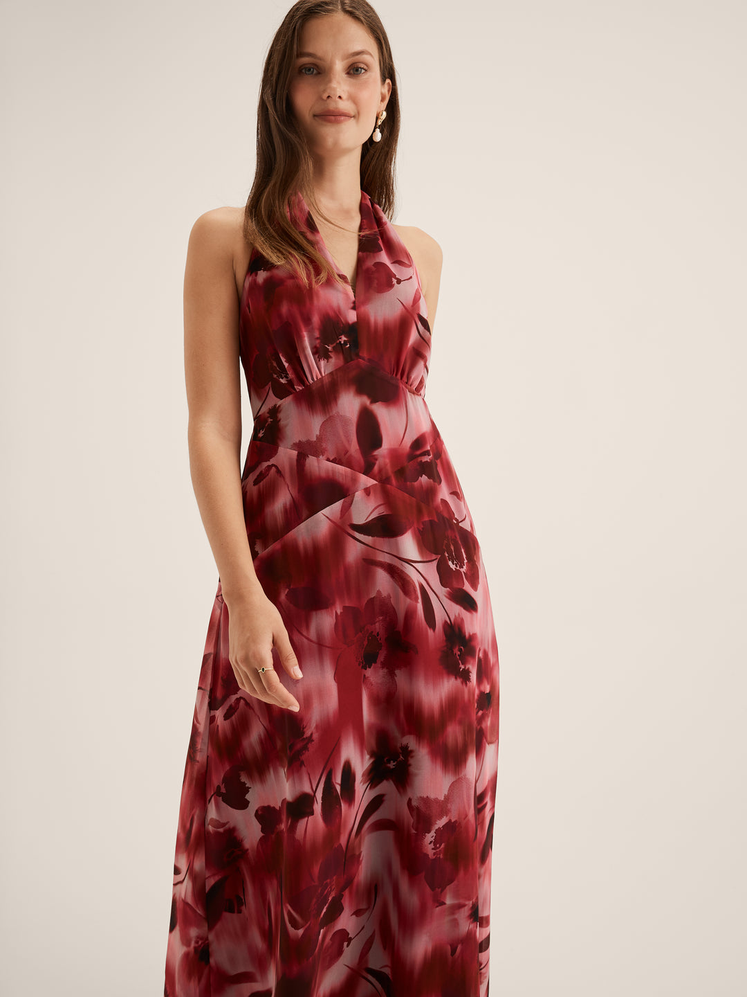 Petaline Halter Dress