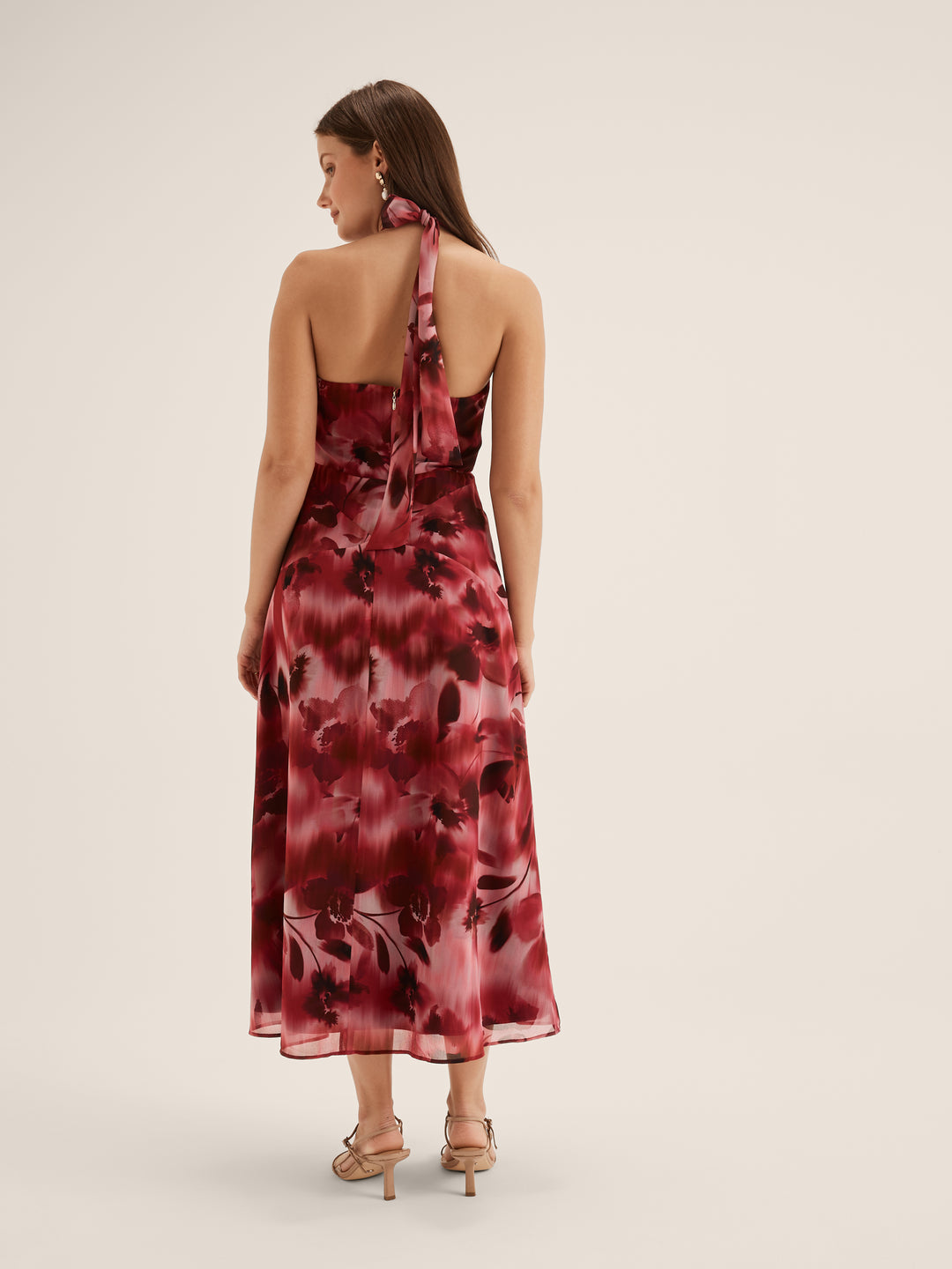 Petaline Halter Dress