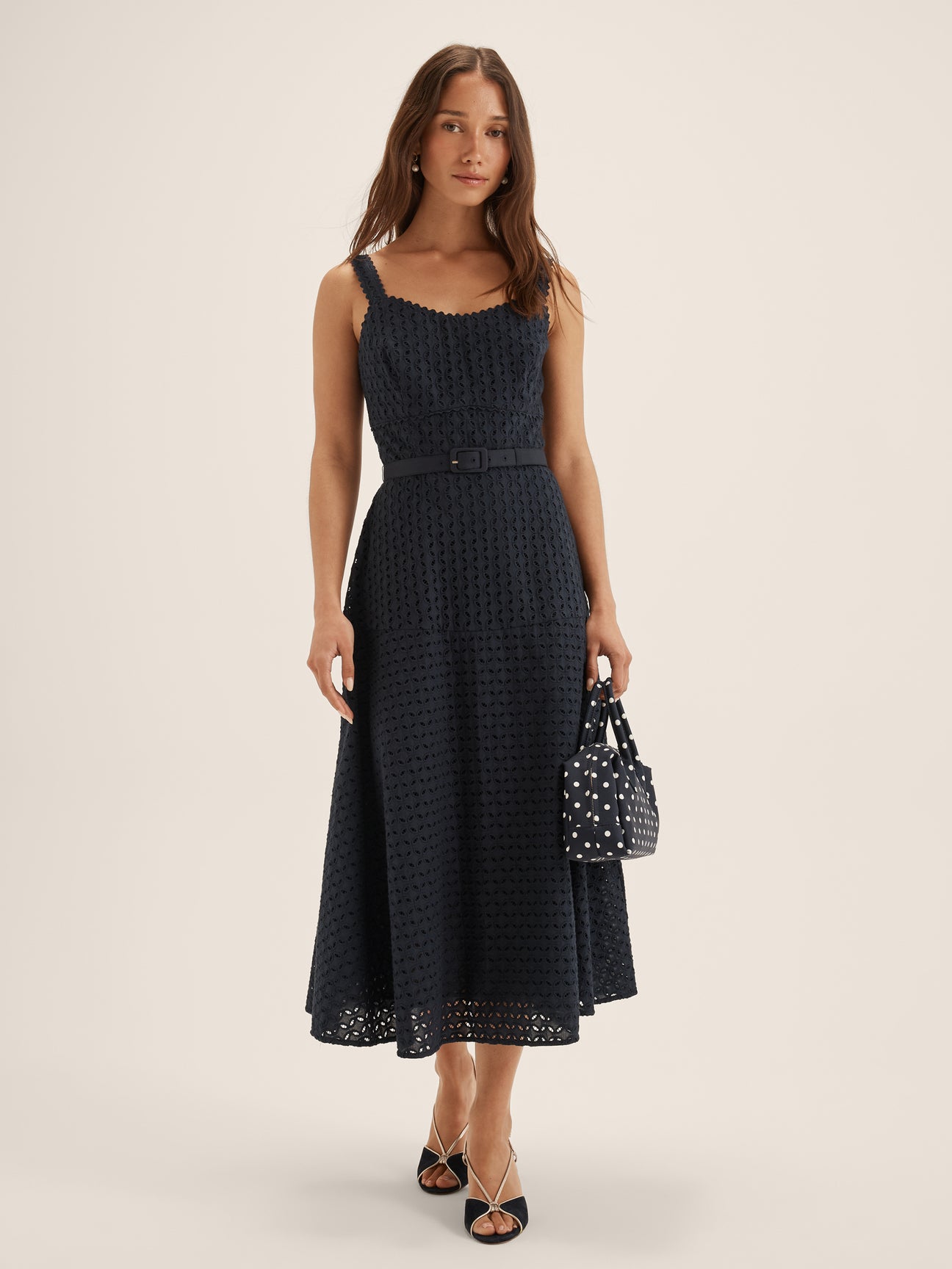 Mabel Broderie Sundress