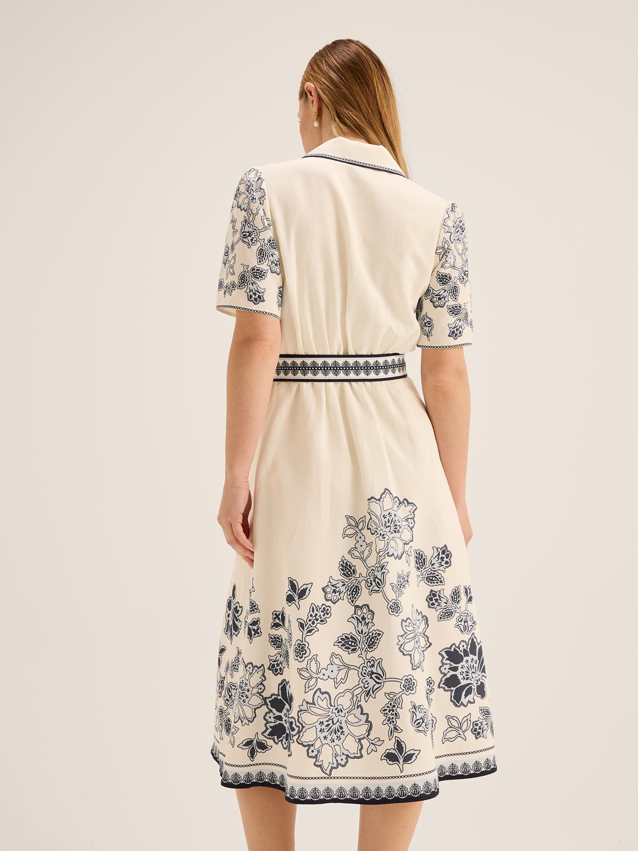 Hazel Border Dress