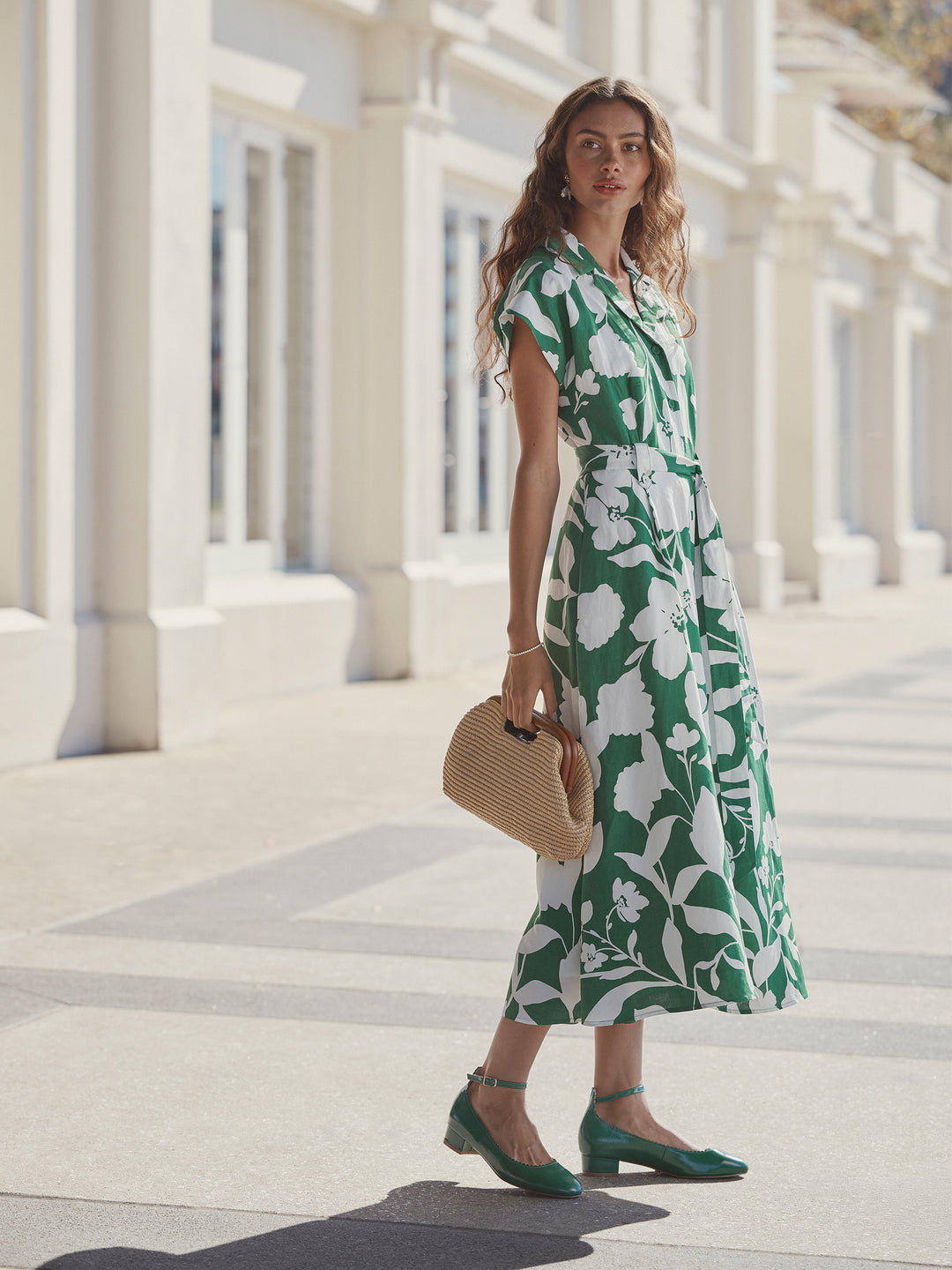Skyline Shirtdress
