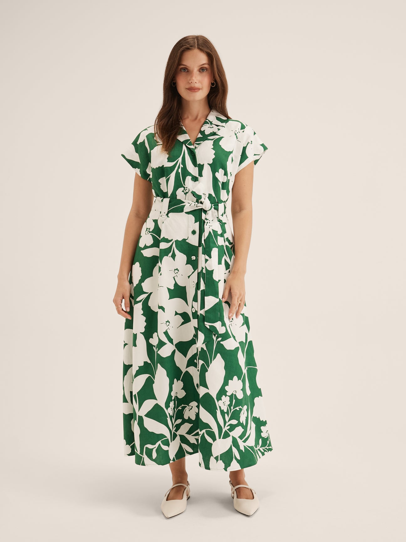 Skyline Shirtdress