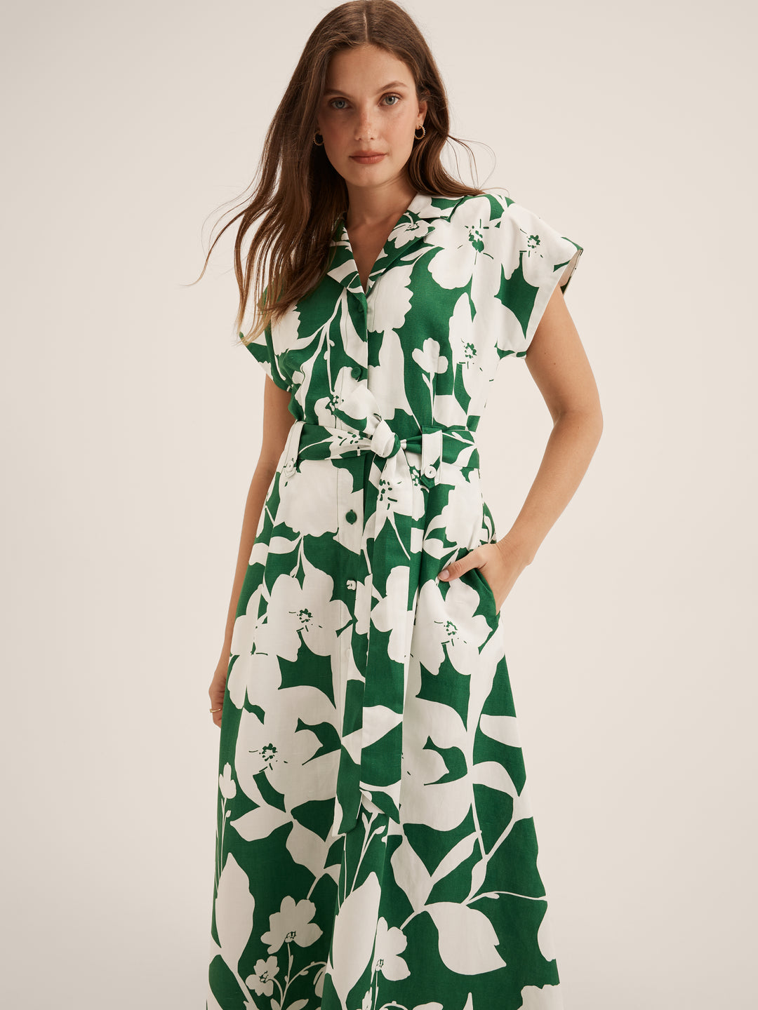 Skyline Shirtdress