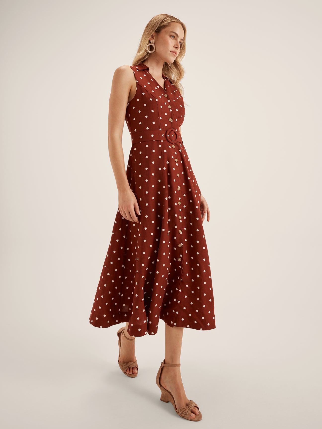 Sea Spot Shirt Dress