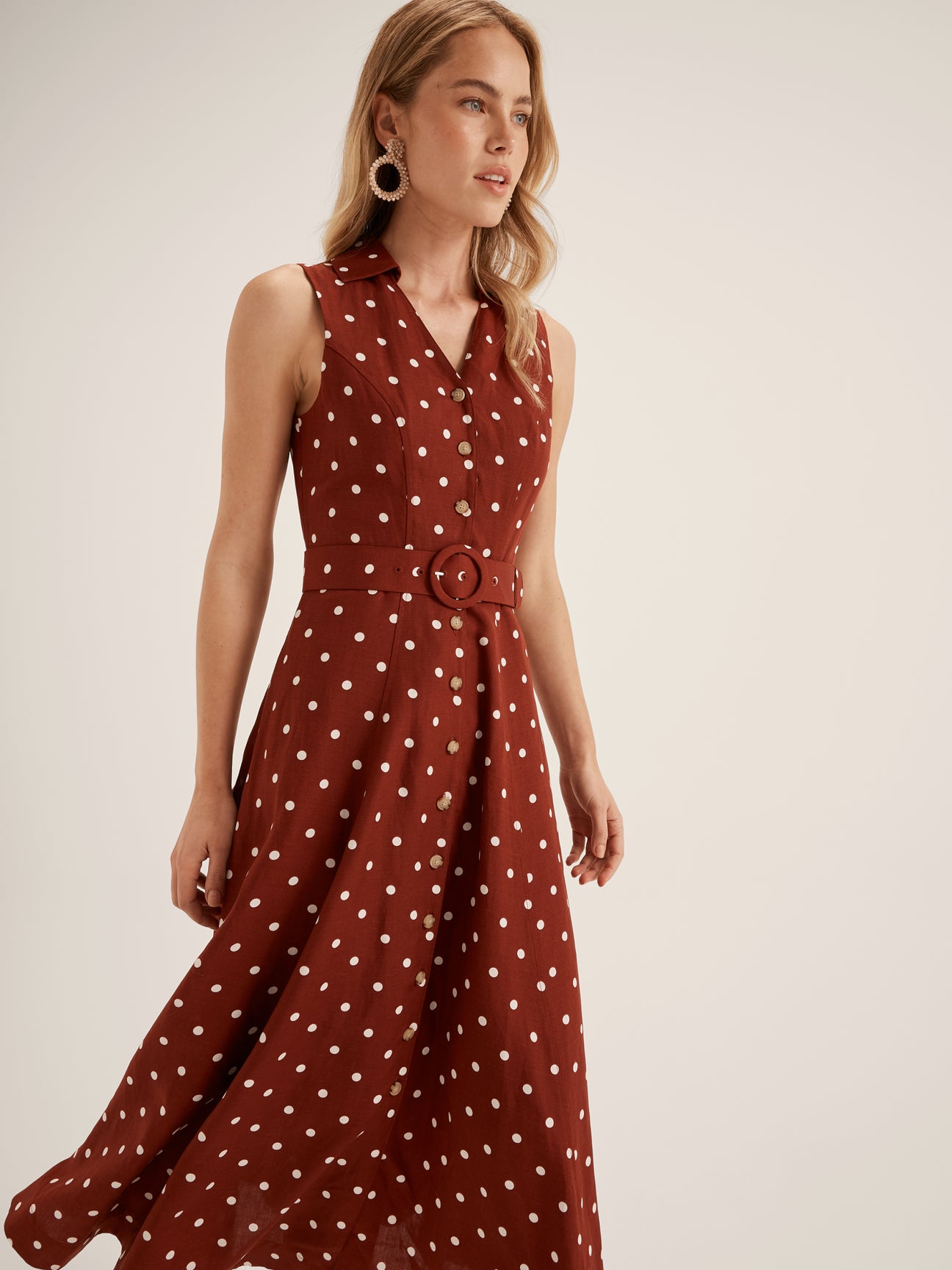 Sea Spot Shirt Dress