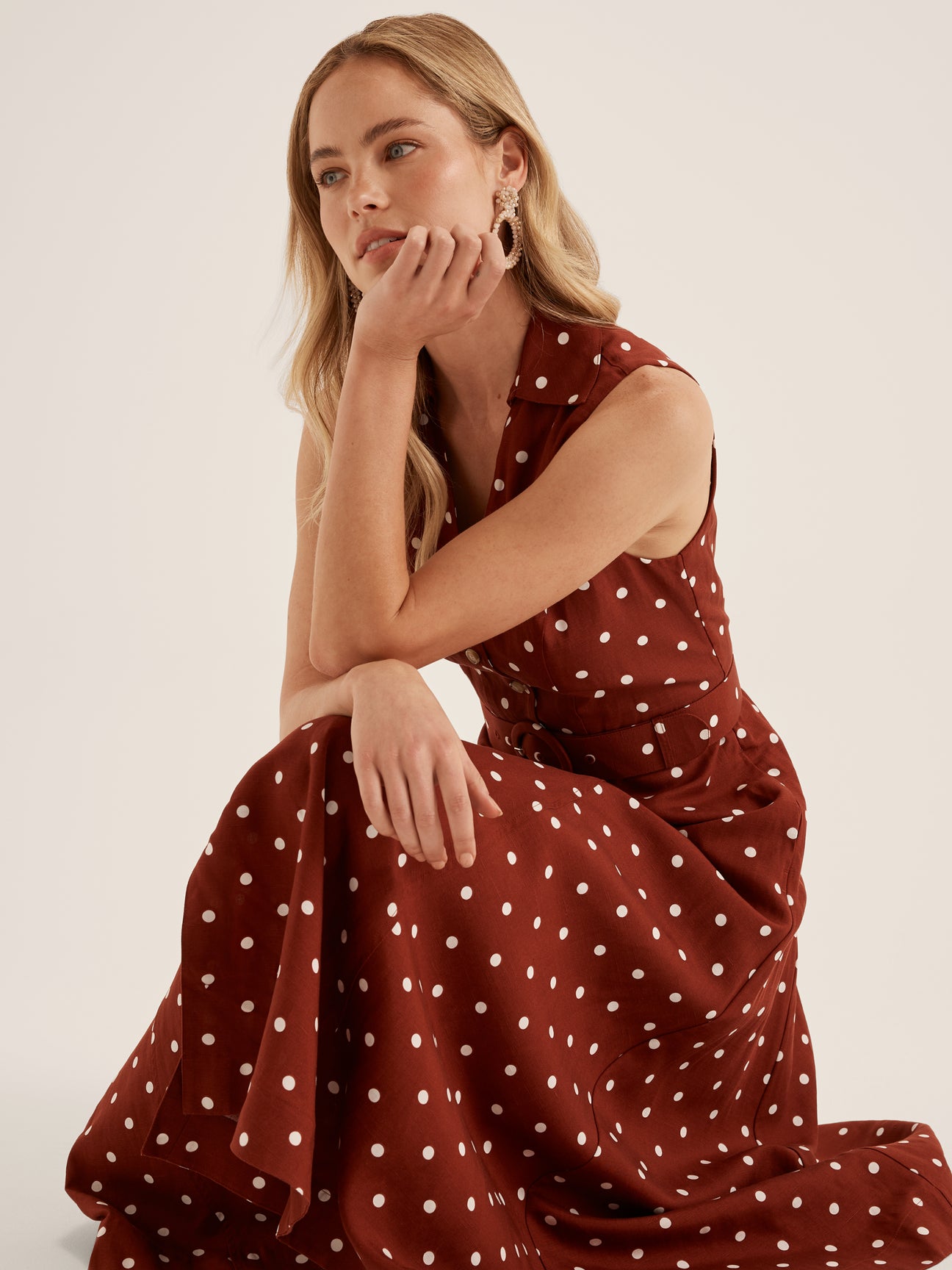 Sea Spot Shirt Dress