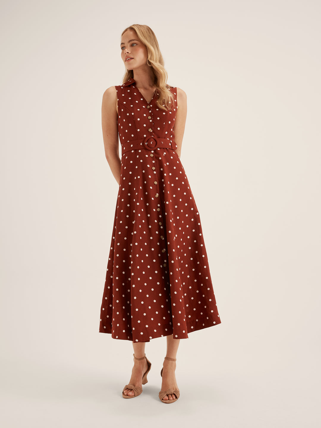 Sea Spot Shirt Dress