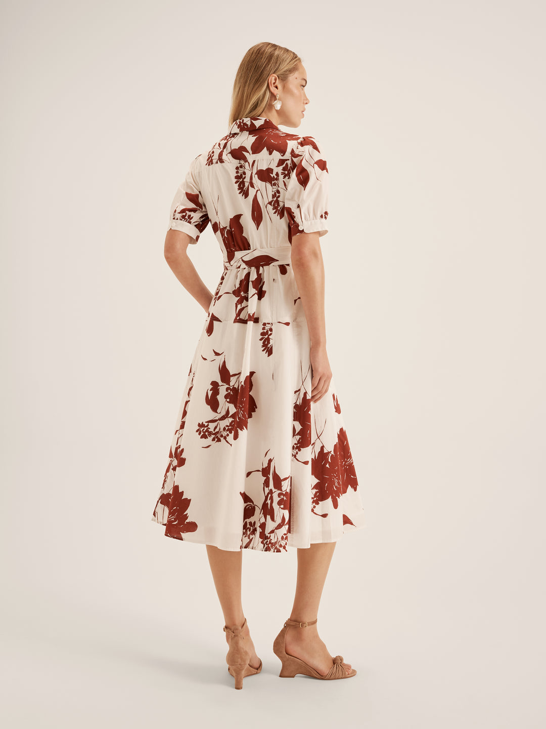 Vespa Cotton Shirt Dress