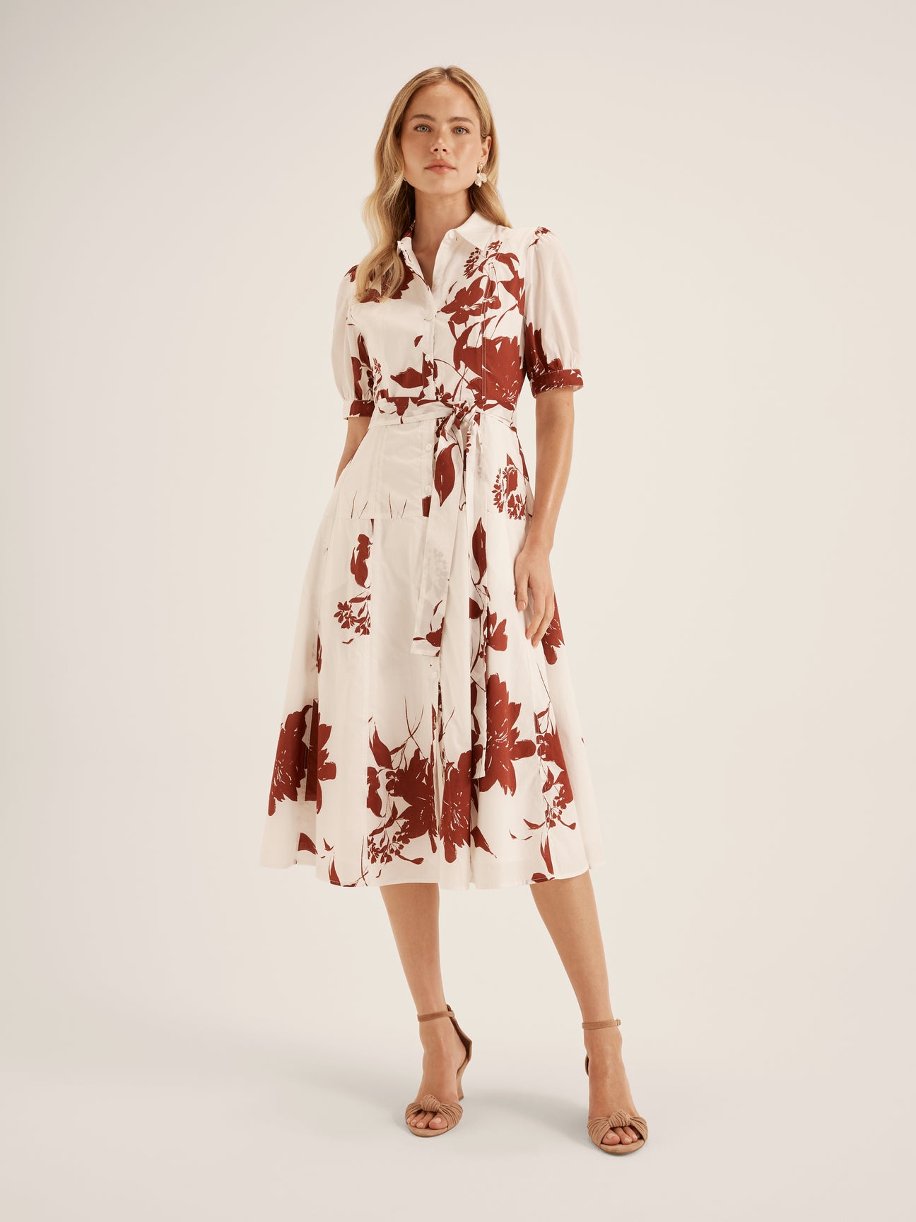 Vespa Cotton Shirt Dress