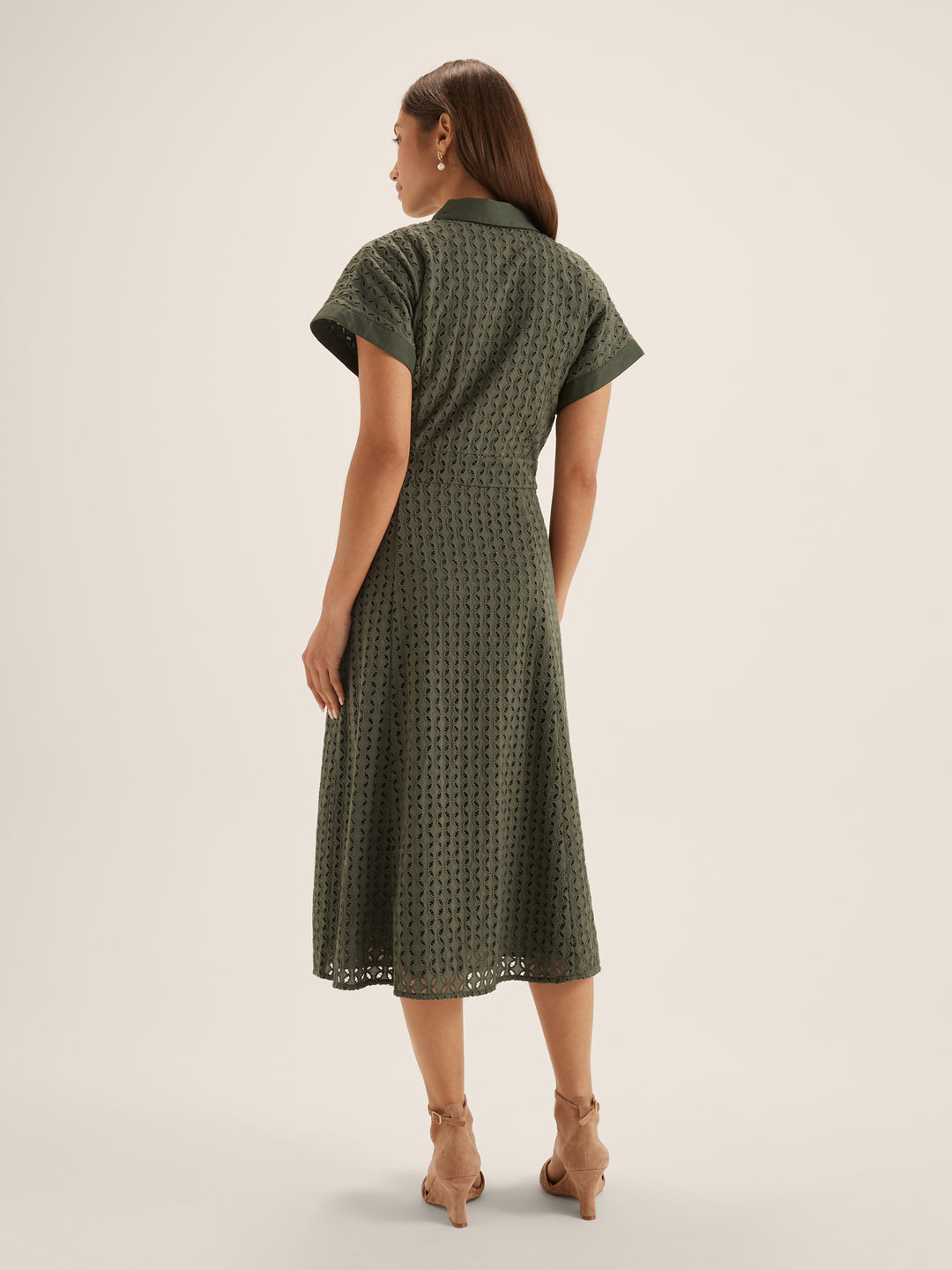 Mabel Broderie Shirtdress