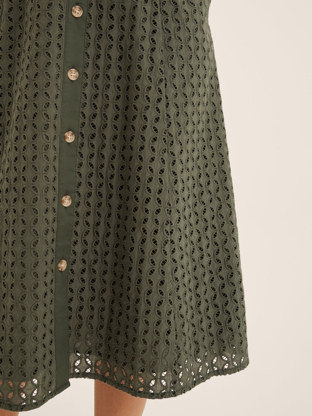 Mabel Broderie Shirtdress