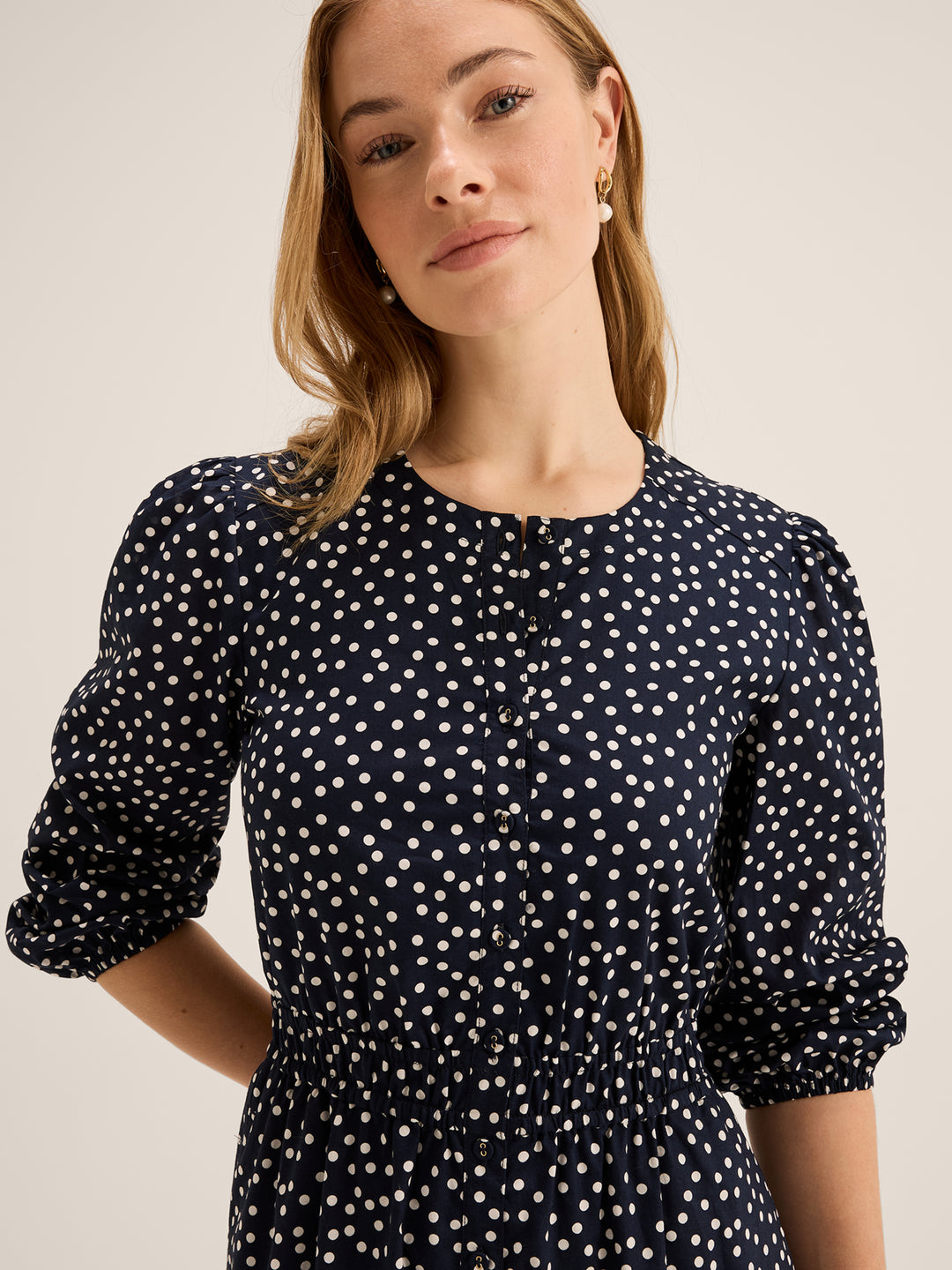 Ditzy Dot Mini Dress