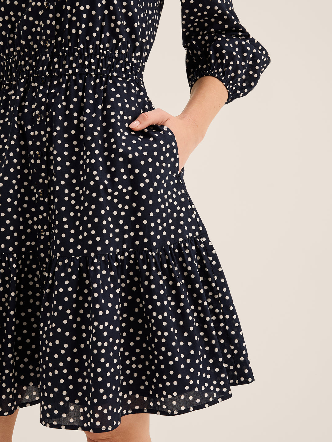 Ditzy Dot Mini Dress