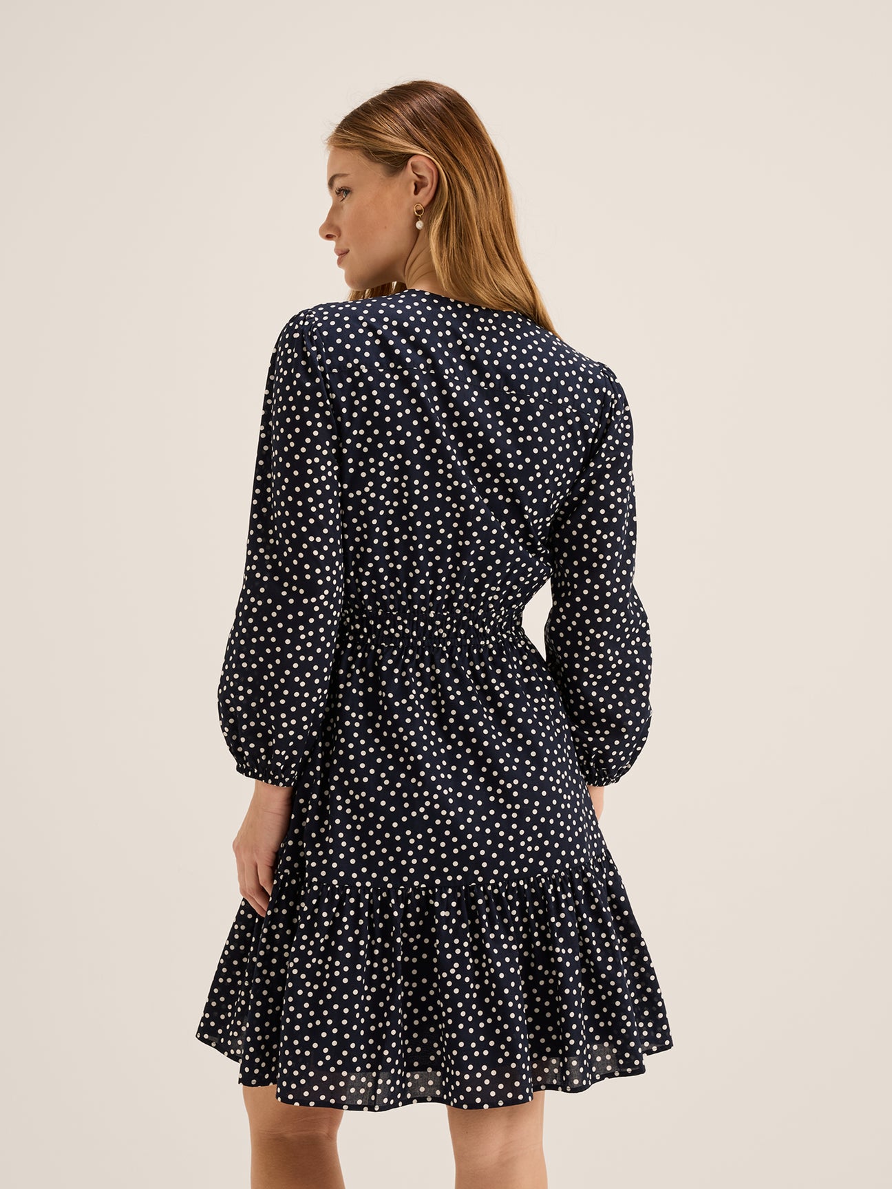 Ditzy Dot Mini Dress