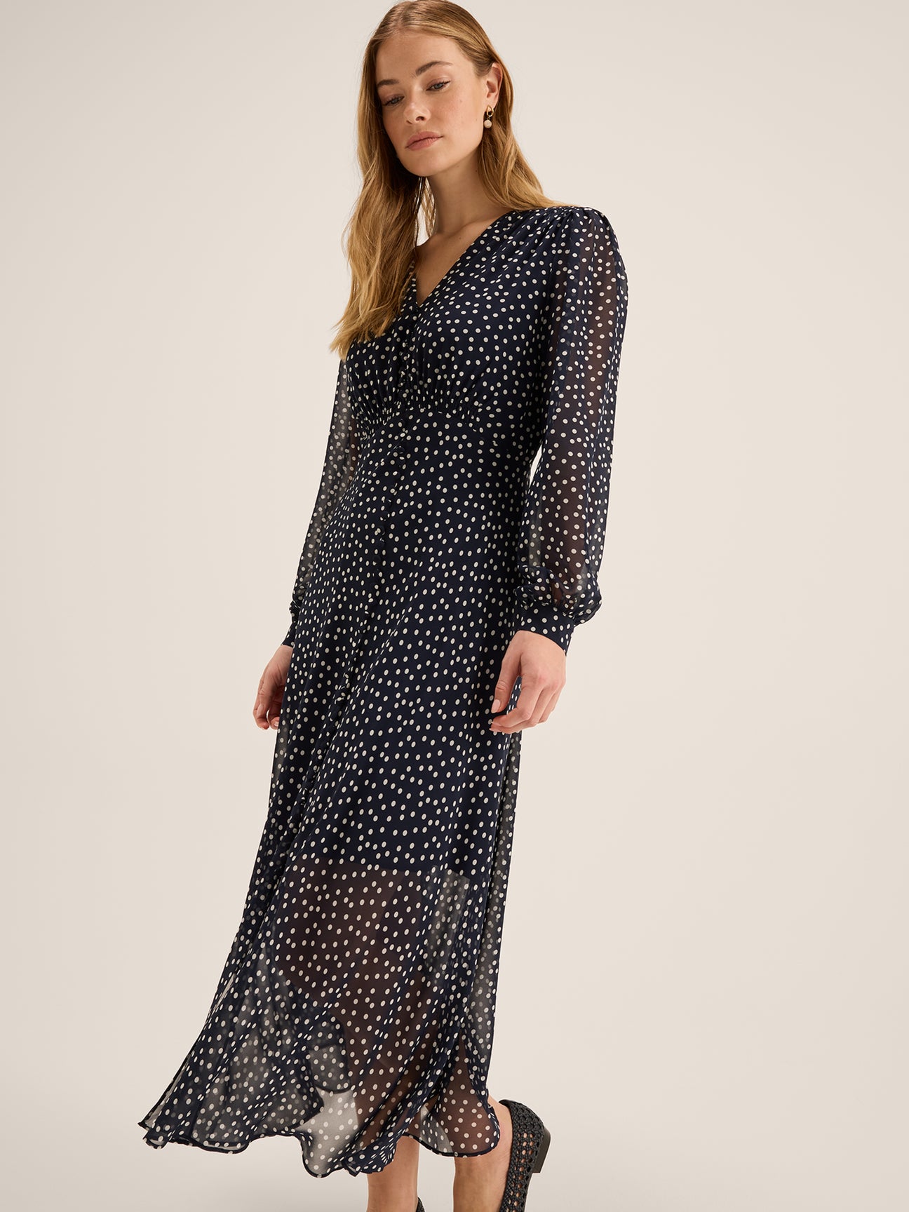 Ditzy Dot Dress