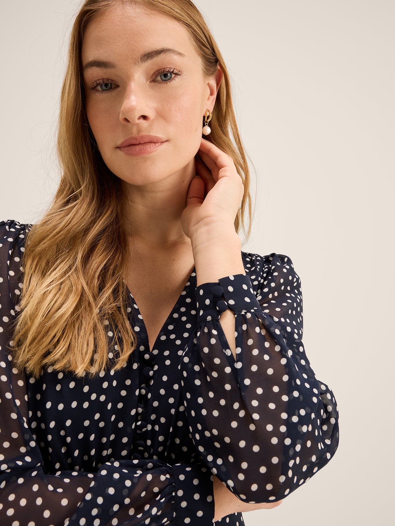 Ditzy Dot Dress