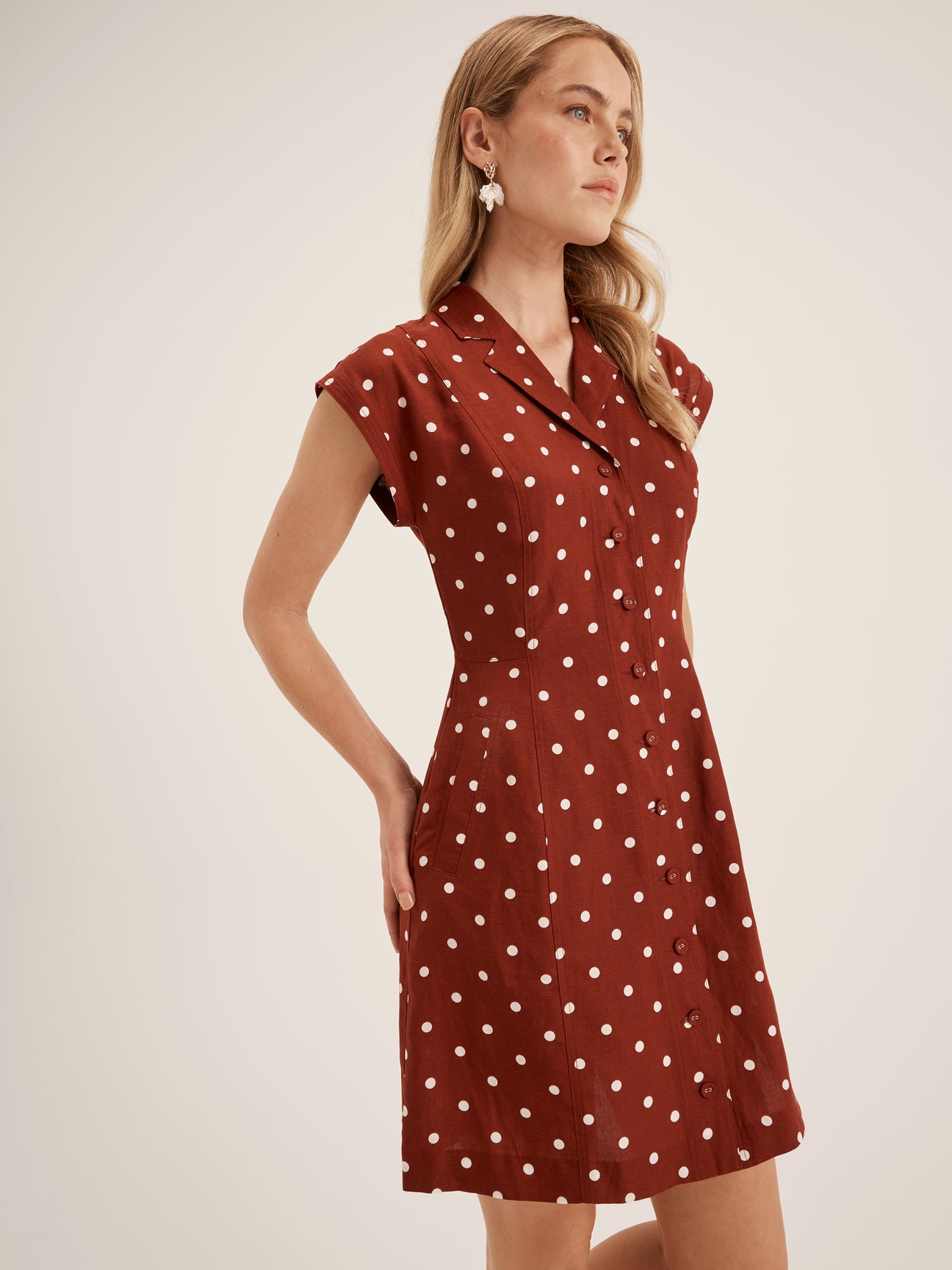 Sea Spot Mini Dress