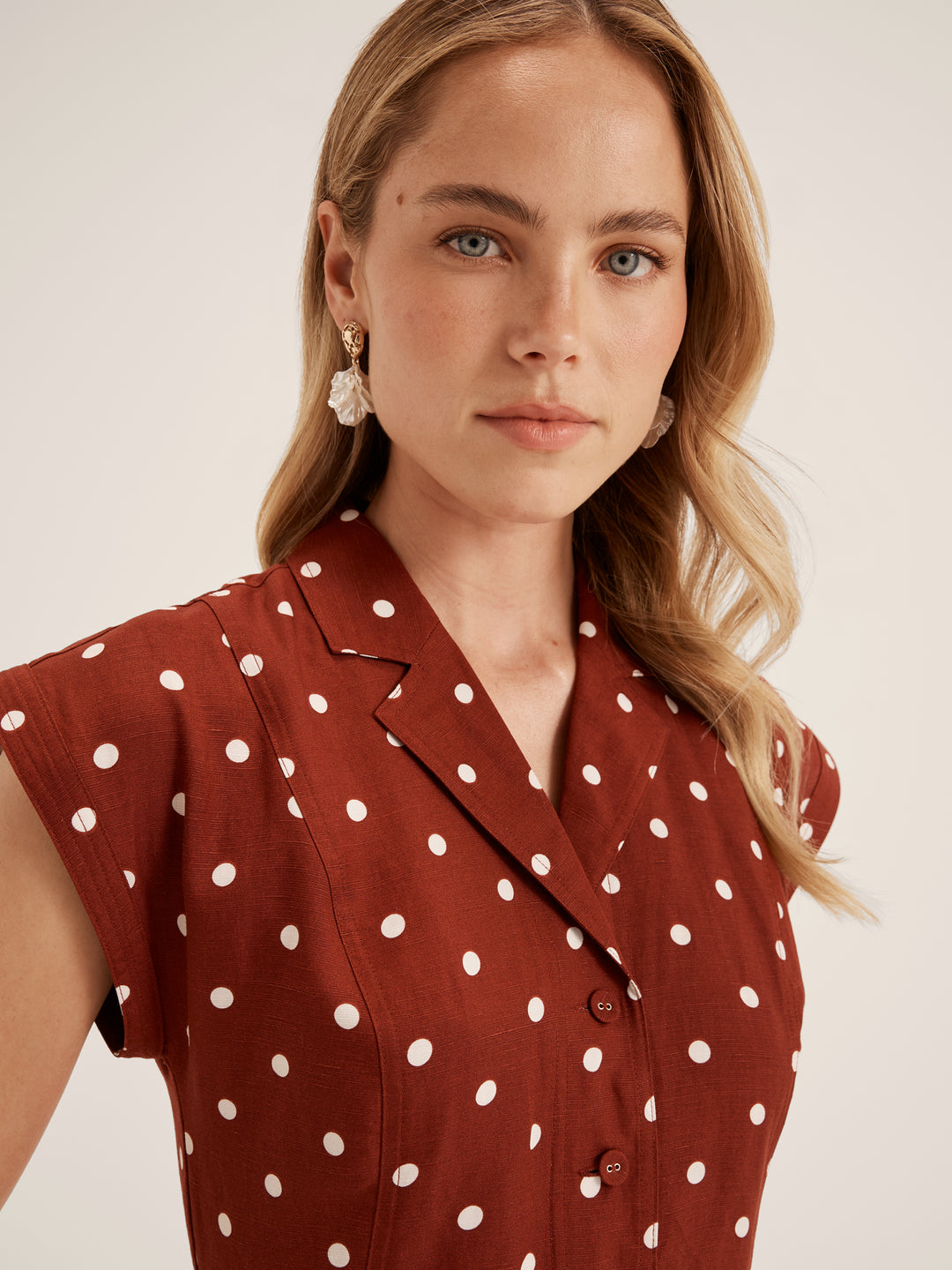 Sea Spot Mini Dress