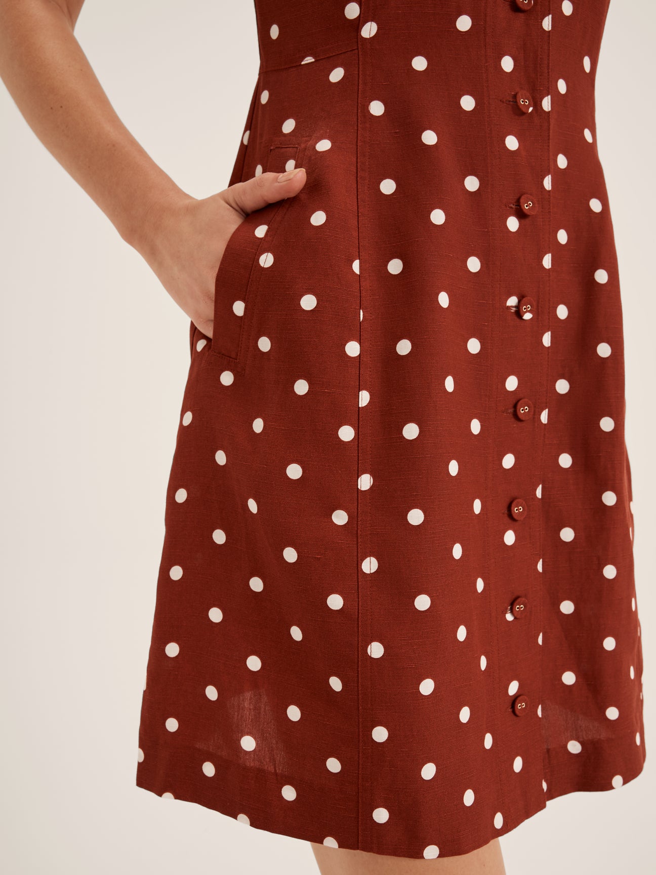 Sea Spot Mini Dress