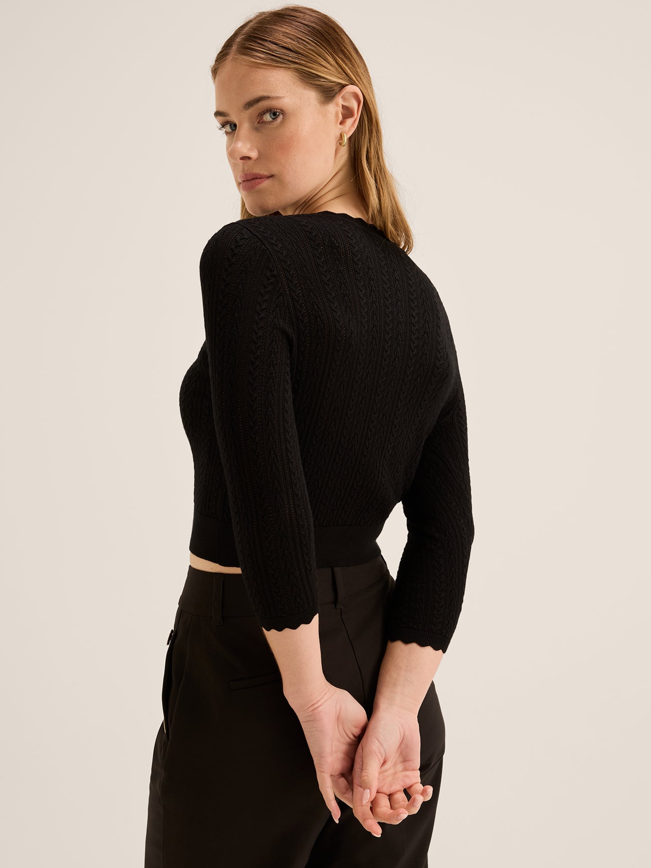 Hazel 3/4 Slv Cardi