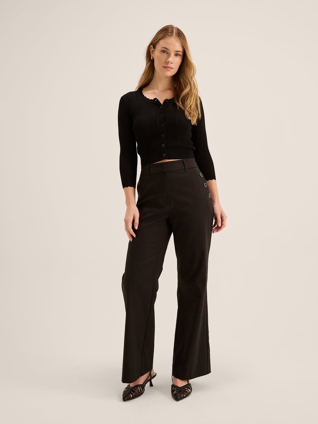 Hazel 3/4 Slv Cardi