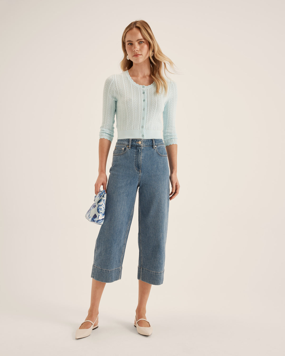 Hazel 3/4 Slv Cardi