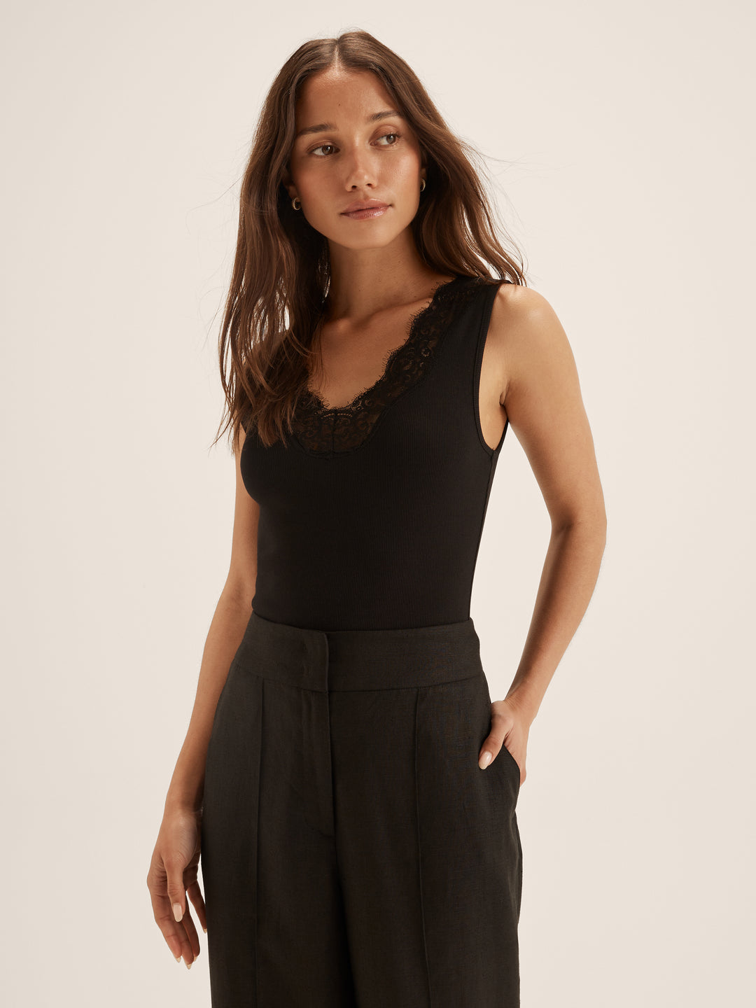 Evie Lace Tank