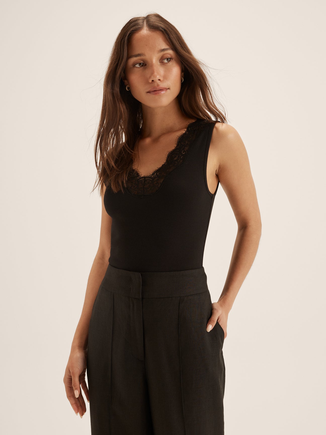 Evie Lace Tank